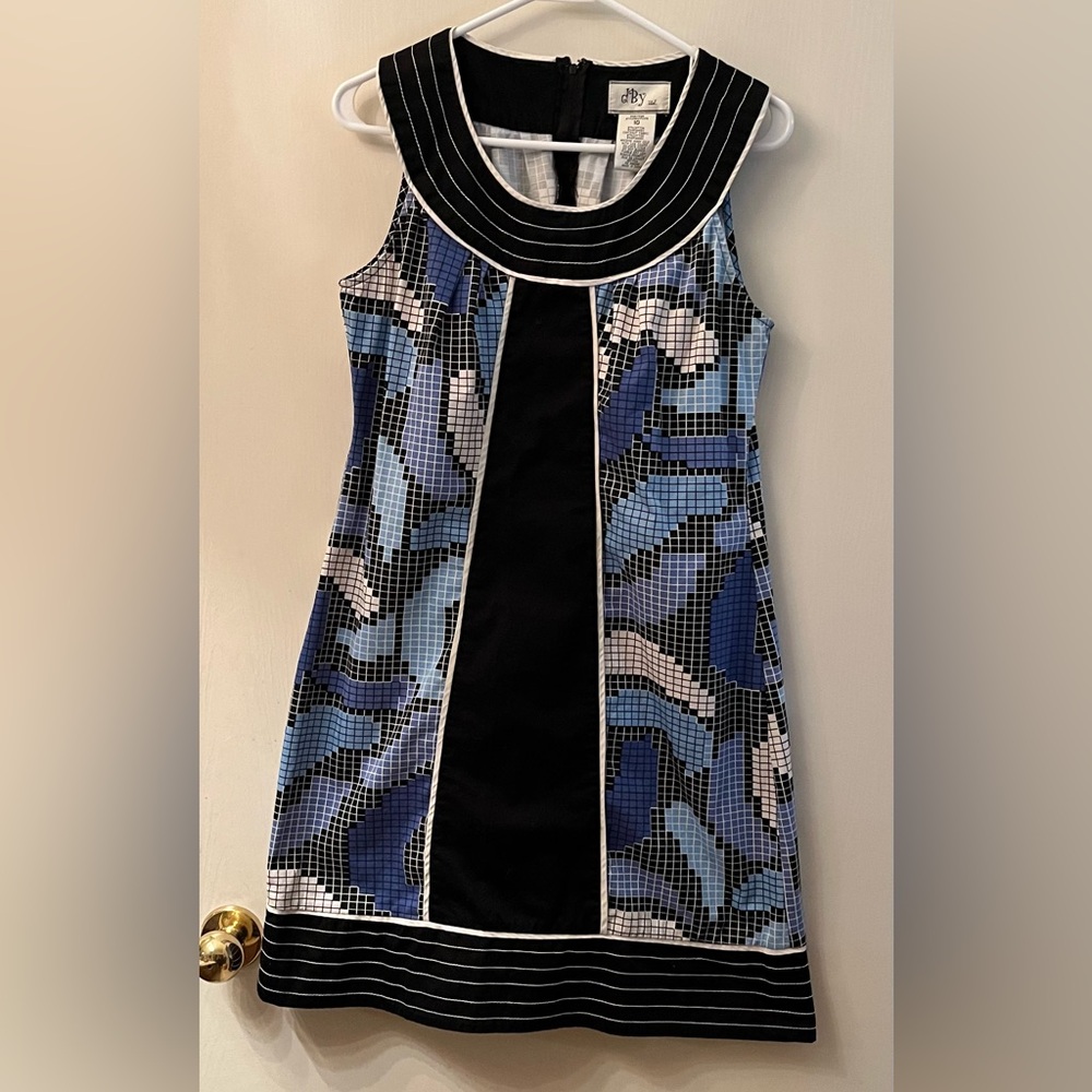 Patterned Halter Dress